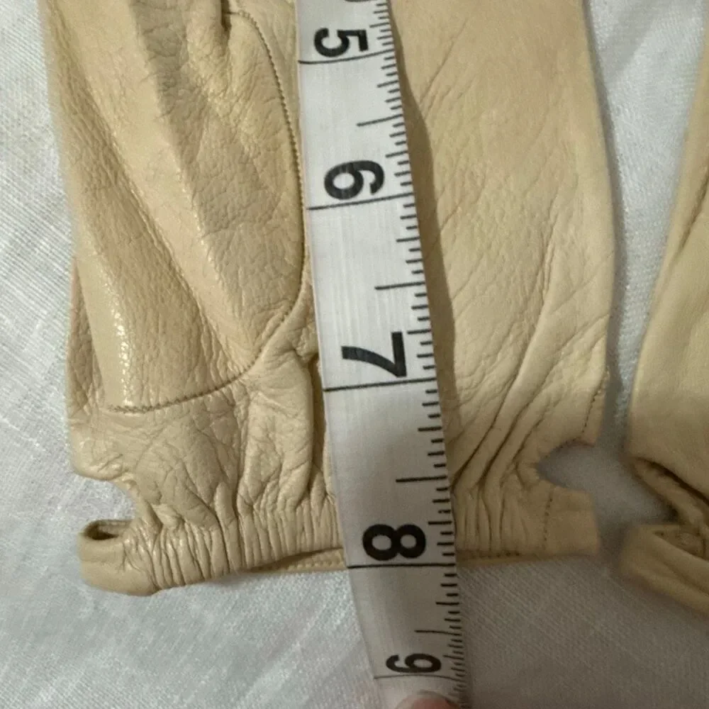 1950s Alexandre French Kid Leather Gloves Marshall Field Made in France Size 7 I